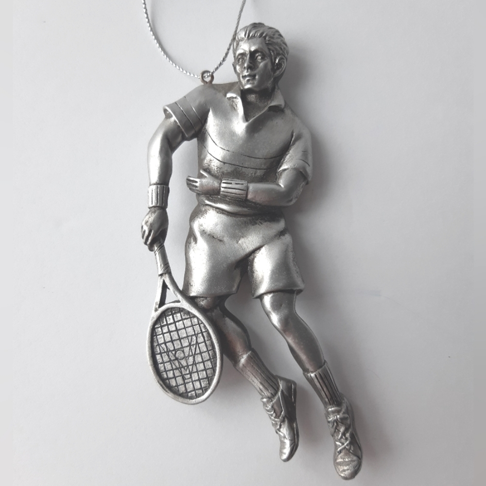 Tennis Player Ornament